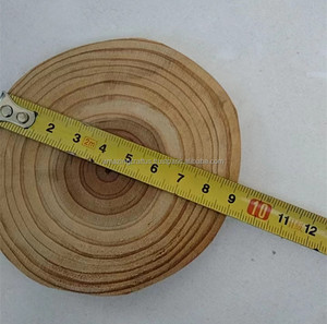 Disques d'arbre en bois de petite taille personnalisés en gros, 4 cm à 8 cm, tranches, tasses, sous-verres pour projets d'artisanat, décoration de fête et de maison - Product Image 4
