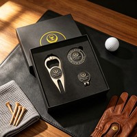 Outil de réparation de divots de golf personnalisé de qualité supérieure, modèle Jason Li Copper Club 1 Prong, avec pince à billets et ouvre-bouteille, personnalisable