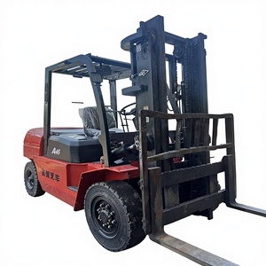 Montacargas Diésel Usado <span class=keywords><strong>de</strong></span> 4.5 Toneladas - Modelo A45, Mástil <span class=keywords><strong>de</strong></span> <span class=keywords><strong>Dos</strong></span> Etapas, Neumáticos Sólidos, Terreno Accidentado - 100% Piezas Originales, Estado Impecable, Listo para Enviar - Product Image 1