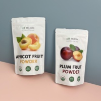 Emballage en plastique de 8 oz avec doublure en aluminium Sacs en plastique conservés fraîcheur en poudre de fruits abricot et prune
