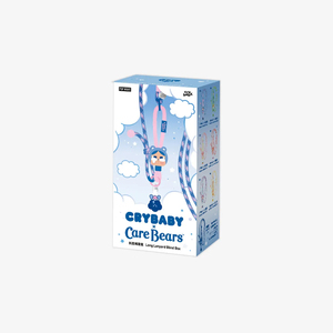 Auténtico POP MART CRYBABY X Care Bearss Mini Light Blind Box Set Completo 9 Piezas Lindo Colgante Llavero Regalo Coleccionable - Product Image 2