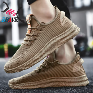 Chaussures décontractées pour hommes en PVC à lacets, style 2021, nouvelle mode, noires - Product Image 5
