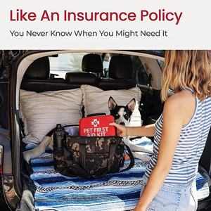 Botiquín de primeros auxilios veterinario Suministros de primeros auxilios para mascotas Caja de emergencia para perros y gatos Botiquín de primeros auxilios para mascotas para viajes - Product Image 4