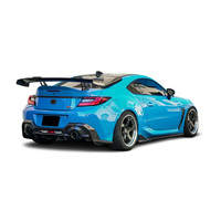 Aileron arrière en fibre de carbone pour Toyota GR86, aileron arrière en forme de bec de canard, aileron arrière universel en fibre de carbone pour berline, G80 G82