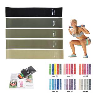 ยางยืดออกกำลังกายแบบวง ขนาดเล็ก หลากสี ผลิตจากยางลาเท็กซ์ธรรมชาติ 100% ปรับแต่งได้ - Product Image 1