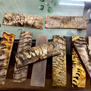 Ram Horn Scales Natural Shape Raw Material for <b>knife</b> handle Durable Art Animal Theme - Product Image 1