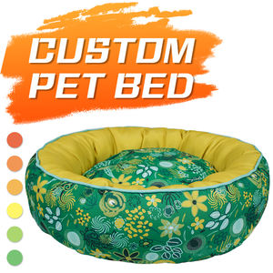 Benutzer definierte Luxus Katze Haustier Hunde bett 43 Qualität Designer Donut große süße kleine XL Runde wasch bar großes Haustier Bett Hunde bett für Hunde und Katzen - Product Image 1
