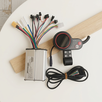 Accessoires pour trottinette électrique : Ensemble contrôleur 48V 20A, panneau d'instrument de communication, accélérateur en alliage d'aluminium
