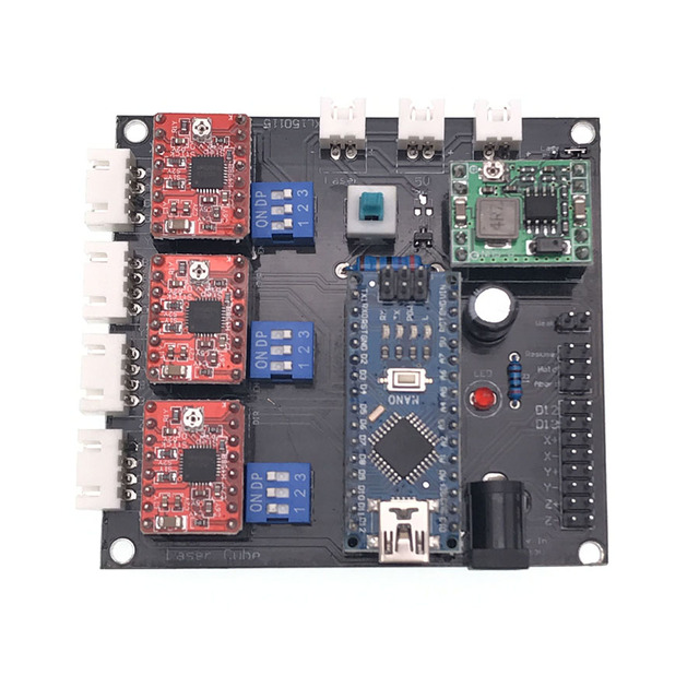 USB Numerical Control Three-axis Stepping Motor USB Drive Board Controller 3-axis Stepping Motor Controller