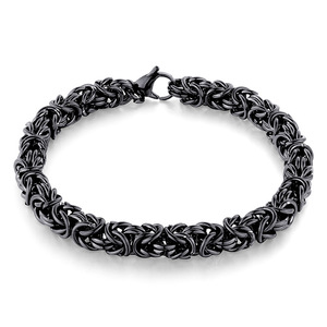 Vintage 7mm di spessore in acciaio inox <span class=keywords><strong>Marina</strong></span> maglia braccialetti mai sbiadire Hip Hop alla moda feste di nozze <span class=keywords><strong>gioielli</strong></span> - Product Image 2