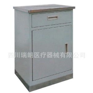 Stainless Steel <b>Bedside</b> Table With Drawer And Door Hospital Use RG-005B - Product Image 5