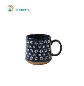 Tazón de Cerámica Pintado a Mano para <span class=keywords><strong>Desayuno</strong></span>, Juego de Vajilla de Gres, Taza de Cena con Pintura Personalizada Retro - Product Image 2