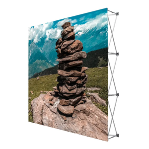 Vải <span class=keywords><strong>Pop</strong></span> Up hiển thị đứng với mang túi cho triển lãm thương mại Backdrop hiển thị đứng biểu ngữ <span class=keywords><strong>Pop</strong></span> một biểu ngữ - Product Image 4
