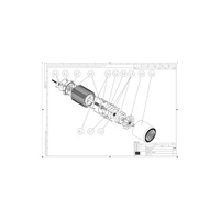 Moteur de palan Konecranes 52290440 MF10X-106N163P85003E 4,5 kW 380 V SWF CXT, pièces de grue, garantie 6 mois, 10 kg
