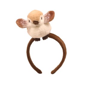 Diadema Creativa con Forma de Pájaro, Muñeco de Felpa con Dibujos <span class=keywords><strong>Animados</strong></span>, Tarjeta de Pelo para Actividad Fotográfica, Tocados de Actuación - Product Image 1