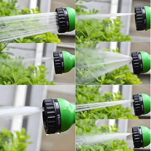 Boquilla de Manguera de Jardín con 7 Patrones de Rociado, Pistola de Agua Ajustable de Alta Presión, Herramienta de Riego Multipatrón de Metal para Plantas, Flores y Lavado de Autos - Product Image 5