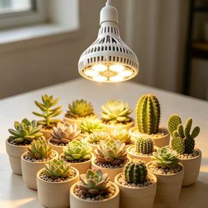 ไฟปลูกต้นไม้ LED Br30 36W ไม่มีการกระพริบ พร้อมระบบจ่ายไฟป้องกันการกระพริบ ปกป้องดวงตาของมนุษย์ และลดผลกระทบจากการกระพริบของไฟต่อความเครียดของพืช - Product Image 1