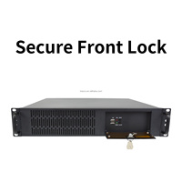 Ordinateur industriel en rack 2U, processeur I3 I5 I7 I9 12e/13e/14e génération, 4 ports LAN, 16 ports COM RS232, PCIe4.0, serveur industriel, PC routeur, Pfsense