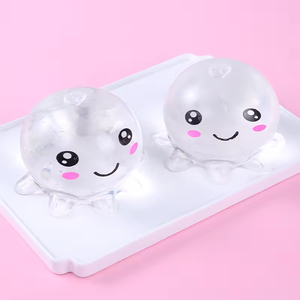 Wholesale PU Material <b>Slime</b> Filled Octopus Squeeze Stress Ball Sensory Fidget <b>Toy</b> for Girls Boys & Adults - Product Image 5