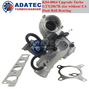 Turbina Híbrida K04 064 con Rodamientos de Bolas 400-500HP GTX2867R Tamaño 53049880064 06F145702C Mejorada para Volkswagen <span class=keywords><strong>Golf</strong></span> V <span class=keywords><strong>2.0</strong></span> TFSI BYD - Product Image 1