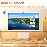 Tableau Blanc Interactif Intelligent 75 86 98 110 Pouces LCD Android 4K Fournisseur de Tableaux Blancs Intelligents Tableau Blanc Interactif 100 Pouces
