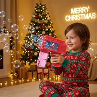 Machine à bulles électrique AiJH, jouet automatique en plastique pour enfants, pistolet à eau, jouet amusant pour jouer en plein air pour les enfants