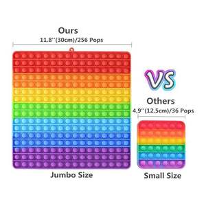 Juguetes Sensoriales Antiestrés de Silicona al por Mayor, Fidget Poppers para Niños y Adultos, Alivio de la Ansiedad, Gadgets con Logotipo Personalizado, Recuerdos para Fiestas - Product Image 4