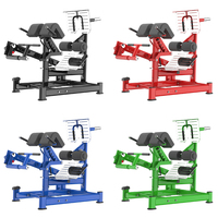 Chaise romaine en acier pour hyperextension, équipement de musculation dorsale, couleur personnalisable, équipement de fitness commercial, réglable et durable