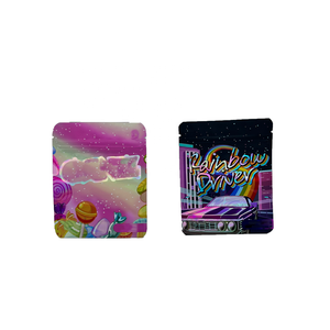 ถุง <span class=keywords><strong>Mylar</strong></span> ขนาด1G 3.5G 28G พร้อมโลโก้รูปร่างที่กำหนดเองถุง <span class=keywords><strong>Mylar</strong></span> โฮโลแกรม - Product Image 4