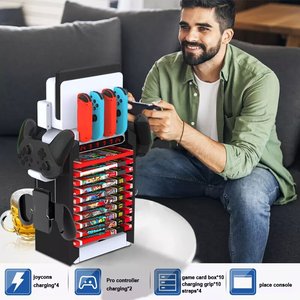 Vente Flash pour Nintendo <span class=keywords><strong>Switch</strong></span> / Station de charge et de <span class=keywords><strong>rangement</strong></span> <span class=keywords><strong>Switch</strong></span> <span class=keywords><strong>OLED</strong></span> - Product Image 4