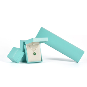 Set di scatole di gioielli minimalisti, esterni in carta similpelle e interni in morbido velluto per i tuoi anelli orecchino braccialetto Display - Product Image 3