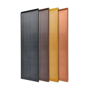 RIXIN 145W power solar roof tiles solar panel pv roof tile top energy solar roof shingles/tiles stone coated