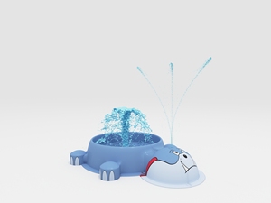Bulldog - Bebedero Interactivo con Función de Salpicadura para Parques de Mascotas - Product Image 1