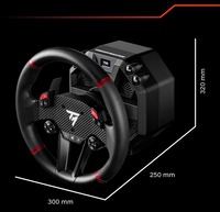 Volant de course THRUSTMASTER T598P à entraînement direct en métal avec Wi-Fi pour simulateur de jeu de course, compatible avec Thrustmaster