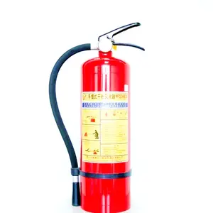 Buena calidad venta directa de fábrica emergencia de incendios 1kg extintor de incendios DCP 40 20kg extintor de incendios 6kg ABC polvo seco