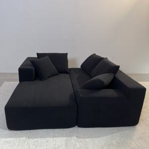 أرائك كلاسيكية مقطعية وحدات من التصميم الاسكندنافي على طراز أوروبا مجموعة وحدات لغرفة المعيشة - Product Image 3