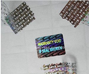 Customized anti-counterfeiting holographic <b>labels</b>, 3D holographic laser void <b>packaging</b> sealing anti-tampering security <b>labels</b> an - Product Image 6