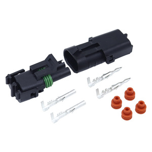2-6-polige Tyco Water proof Automotive Connector-Schlüssel funktion für Kabelbaum - Product Image 1