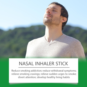 Oem Trung Quốc thảo dược bỏ hút thuốc mũi <span class=keywords><strong>inhaler</strong></span> Stick công thức nhẹ nhàng mùi hương tươi hỗ trợ cai thuốc lá Sản phẩm chăm sóc - Product Image 3