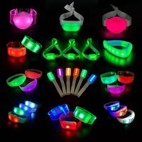 2024 Meilleure vente LED Glow Bracelets Fêtes Festivals Occasions-Nouveau sac Noël Pâques Graduation Ramadan Thanksgiving Diwali