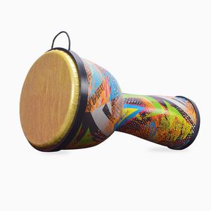 Tambour Africain 10 Pouces <span class=keywords><strong>Petit</strong></span> Djembe Coloré Instrument de Musique Traditionnel - Product Image 2