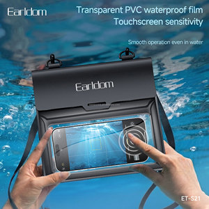 Bolsa impermeable de gran capacidad Earldom para teléfonos móviles, bolsa impermeable grande con clasificación IPX6 para rafting, natación y surf. - Product Image 3