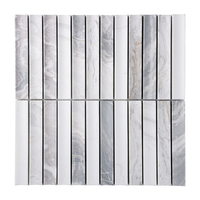 Mosaïque murale et de sol en marbre blanc de haute qualité pour salle de bain et cuisine – Vente en gros