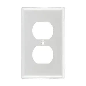 3Grace Wallplate 1 Gang Cover Plate for Conventional Receptacle Duplex Receptacle socket Wallplate
