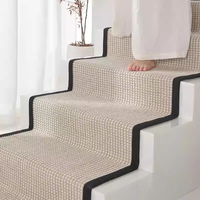 Nouvelle Tendance Tapis en Laine de Nouvelle-Zélande et Sisal Doux Confortable Antidérapant Épais pour Usage Domestique Écologique Taille Personnalisée avec Dos Antidérapant