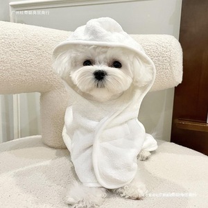 Toalla de baño para perros, toalla gruesa absorbente para Teddy, Bichon Frise, Schnauzer, Bulldog Francés, gatos - Product Image 4