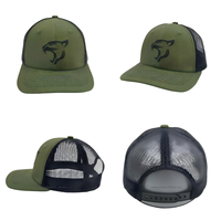 Oem kustom bordir Logo tambalan Mesh Gorras grosir kualitas tinggi 6 Panel olahraga pria topi Trucker klasik luar ruangan