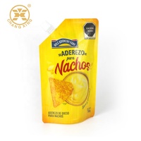 Pochette de bec verseur en plastique de qualité alimentaire, 250ml/750ml, pour Ketchup Sauce Mayonnaise
