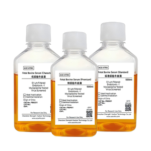 ACE VITRO 500ml Siero Fetale Bovino a Basso Contenuto di Endotossine OEM OBM, Reagenti di Laboratorio per la Coltura di Cellule Staminali e la Ricerca in Scienze della Vita <span class=keywords><strong>FBS</strong></span> - Product Image 1