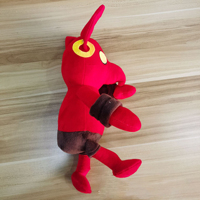 Jouets en peluche monstres personnalisés en gros, anti-stress, en coton PP lavé, jouets en peluche de dessin animé